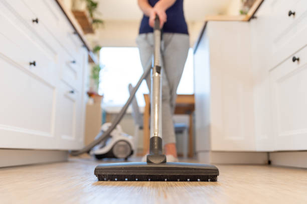 Floor cleaning with vacuum cleaner | Dalton Wholesale Floors